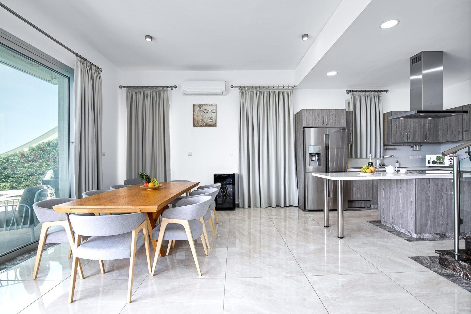 Olymp Luxury Villa D - Luxury Escape With Direct Beach Access And Unique Sunsets Pafos Zewnętrze zdjęcie